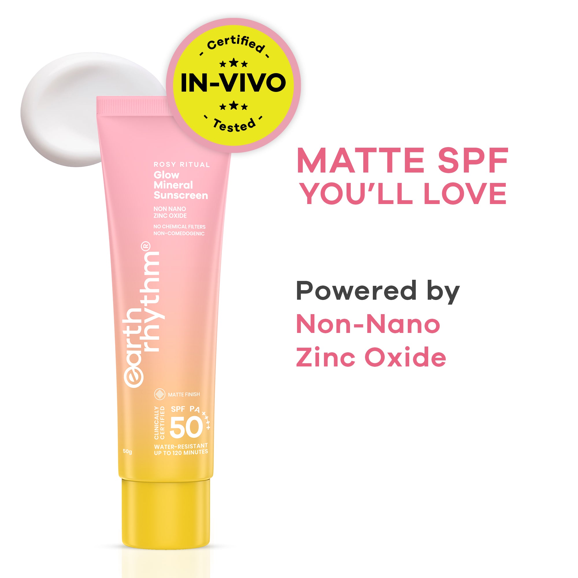 Rosy Ritual Glow Mineral Sunscreen SPF 50 PA++++ 50g