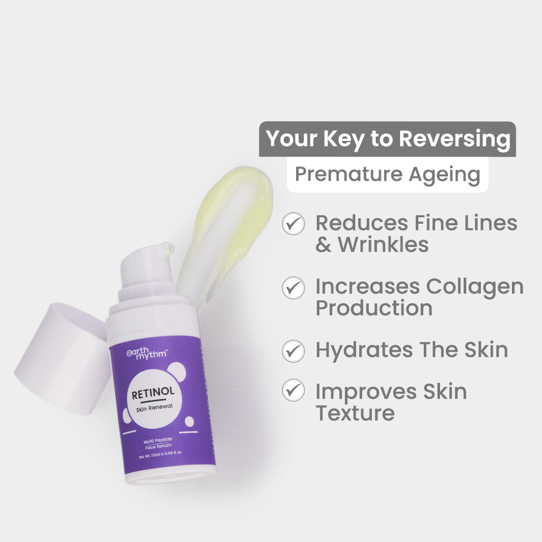 RETINOL SKIN RENEWAL FACE SERUM - 15ML