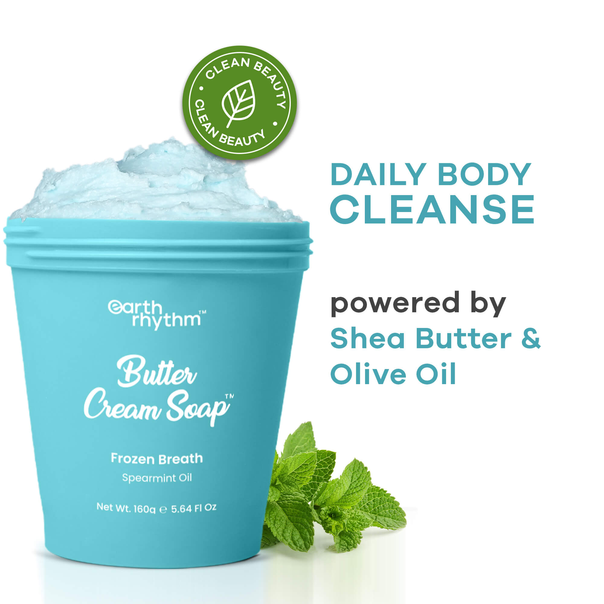 FROZEN BREATH BUTTER CREAM SOAP - 160 gm