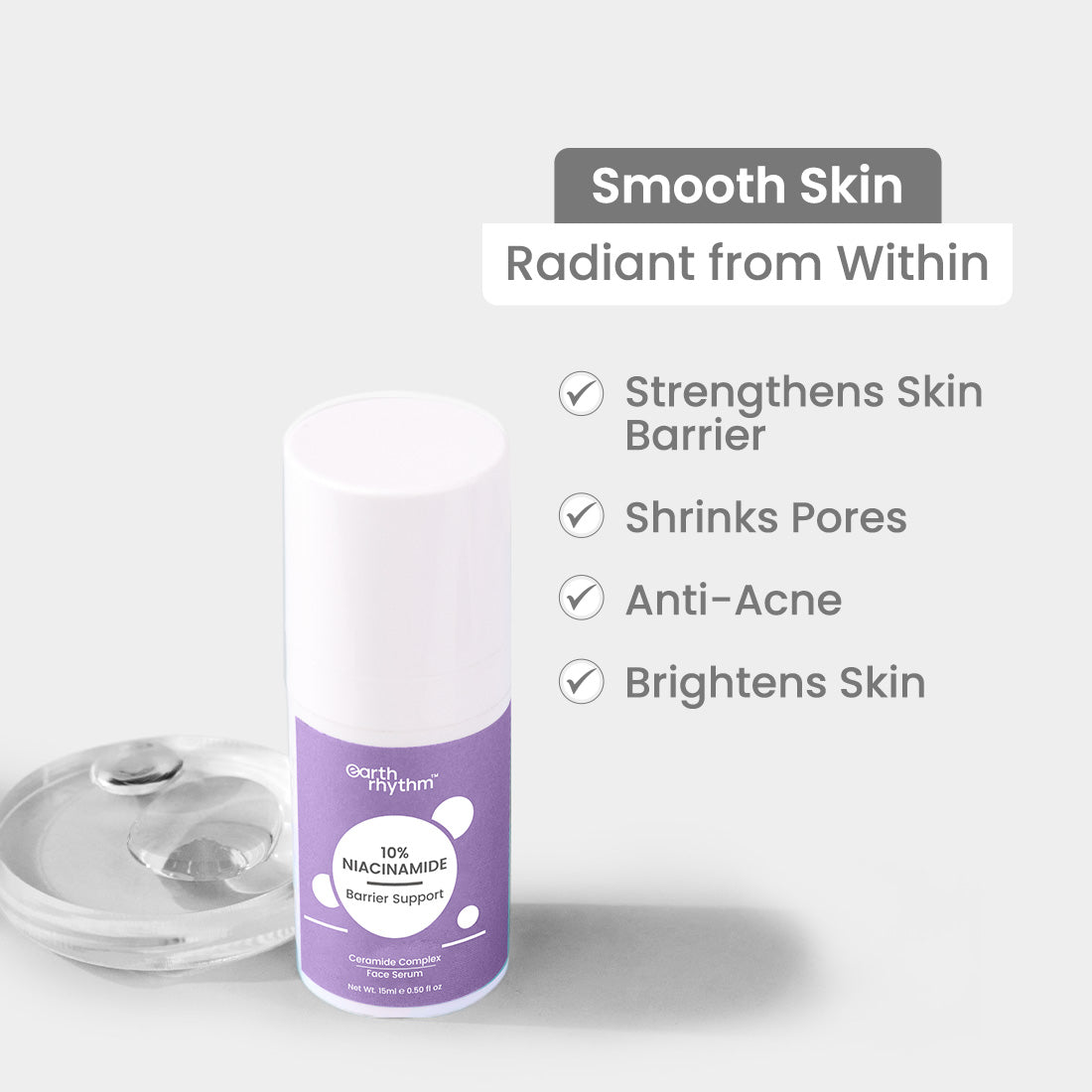 10% NIACINAMIDE SERUM WITH CERAMIDES & HYALURONIC ACID