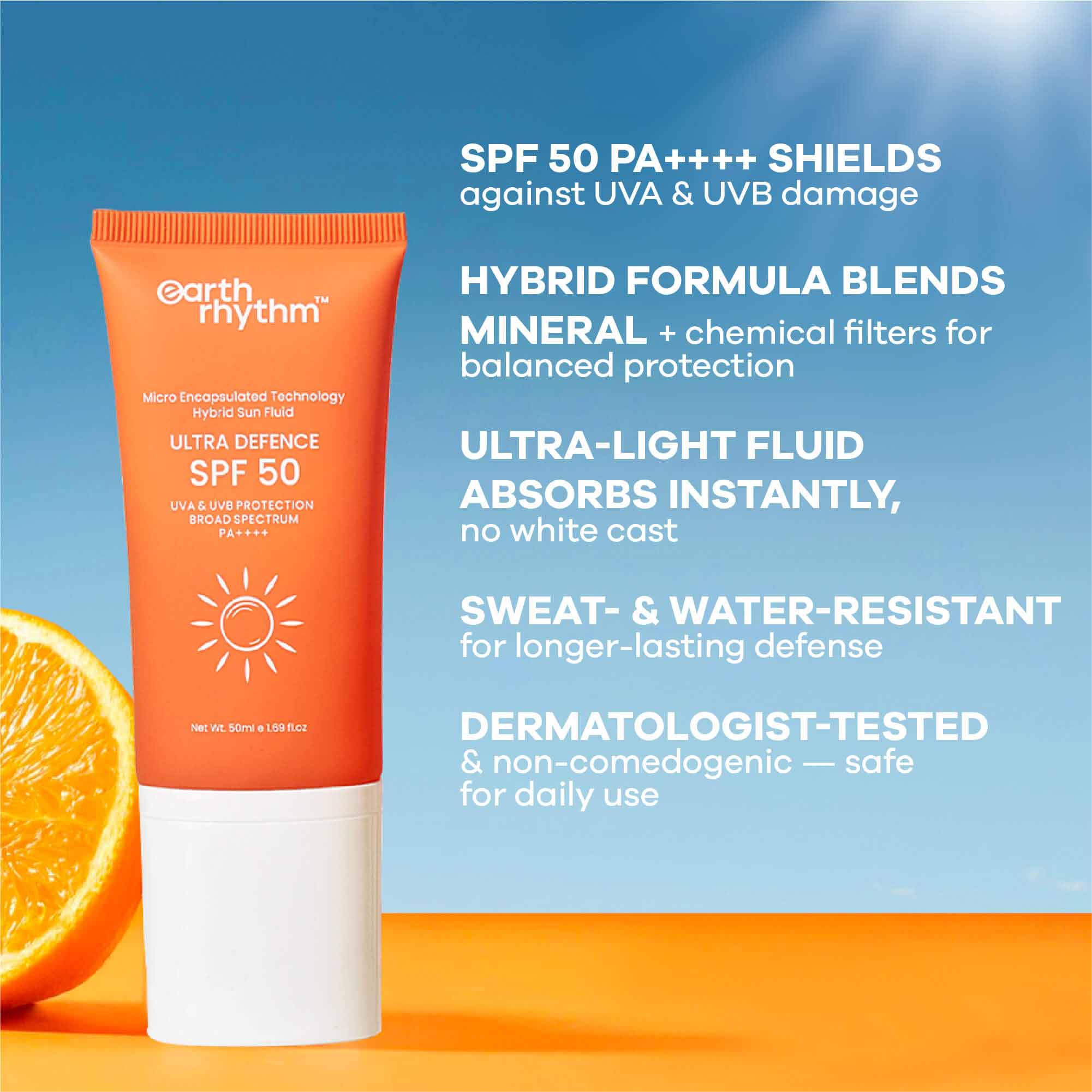 ULTRA DEFENCE HYBRID SUNSCREEN FLUID - SPF 50