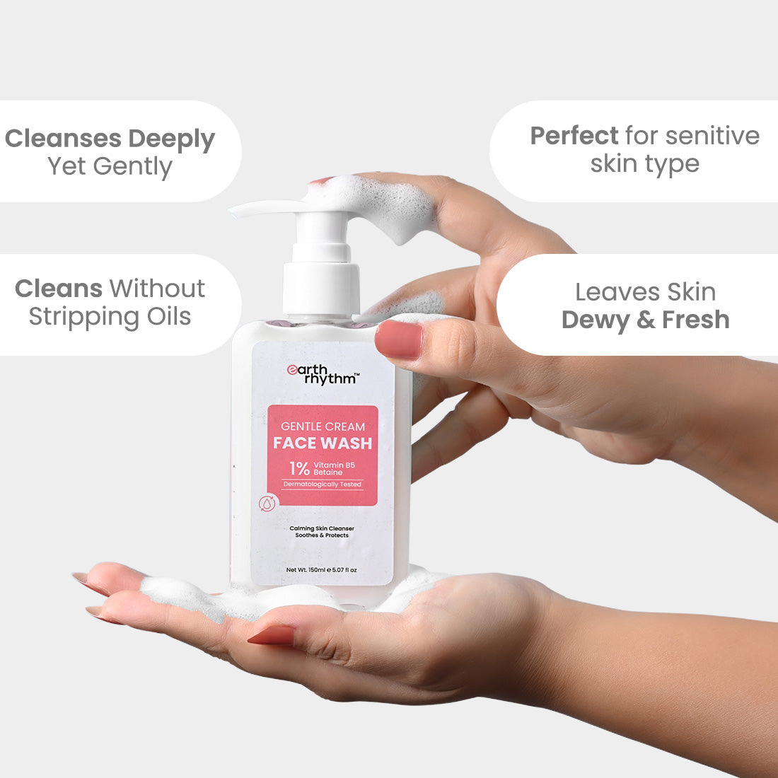 GENTLE CREAM FACE WASH