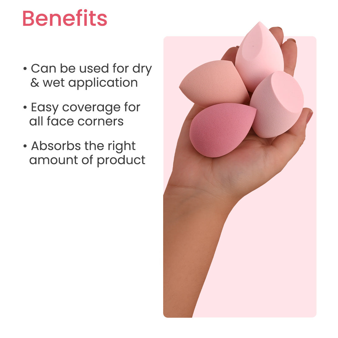 MAKE UP BLENDER (PACK OF 4)