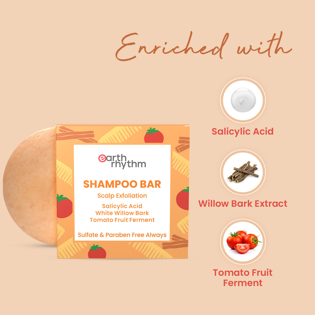 EXFOLIATING SHAMPOO BAR (TIN CASE)