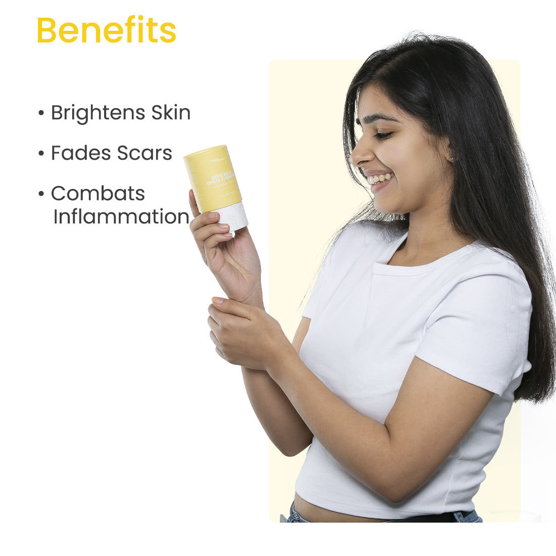 GOTU KULA & WHITE TURMERIC CLEANSING BUFF