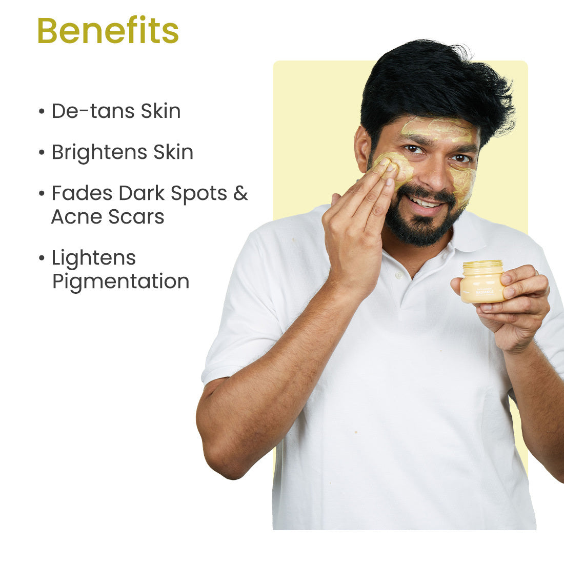 RADIANCE FACE MASQUE WITH VITAMIN C & KAOLIN CLAY