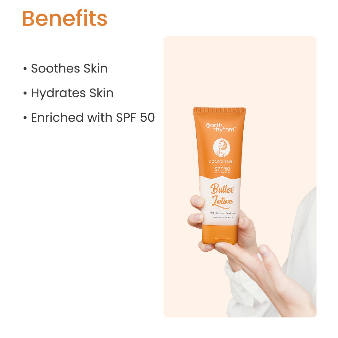 COCONUT MILK SPF-50 BUTTER LOTION