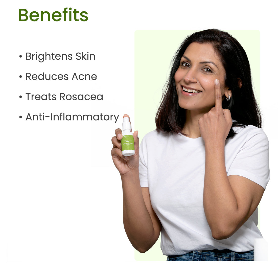 10% AZELAIC ACID - SKIN BRIGHTENING FACE SERUM - 30ML