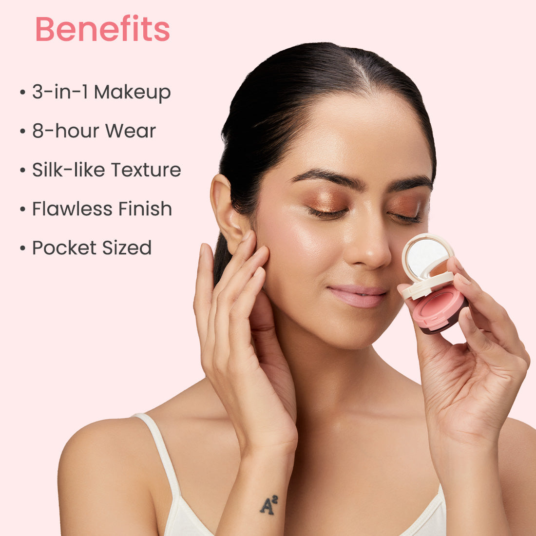 DAB SET GO 3-IN-1 FACE PALETTE