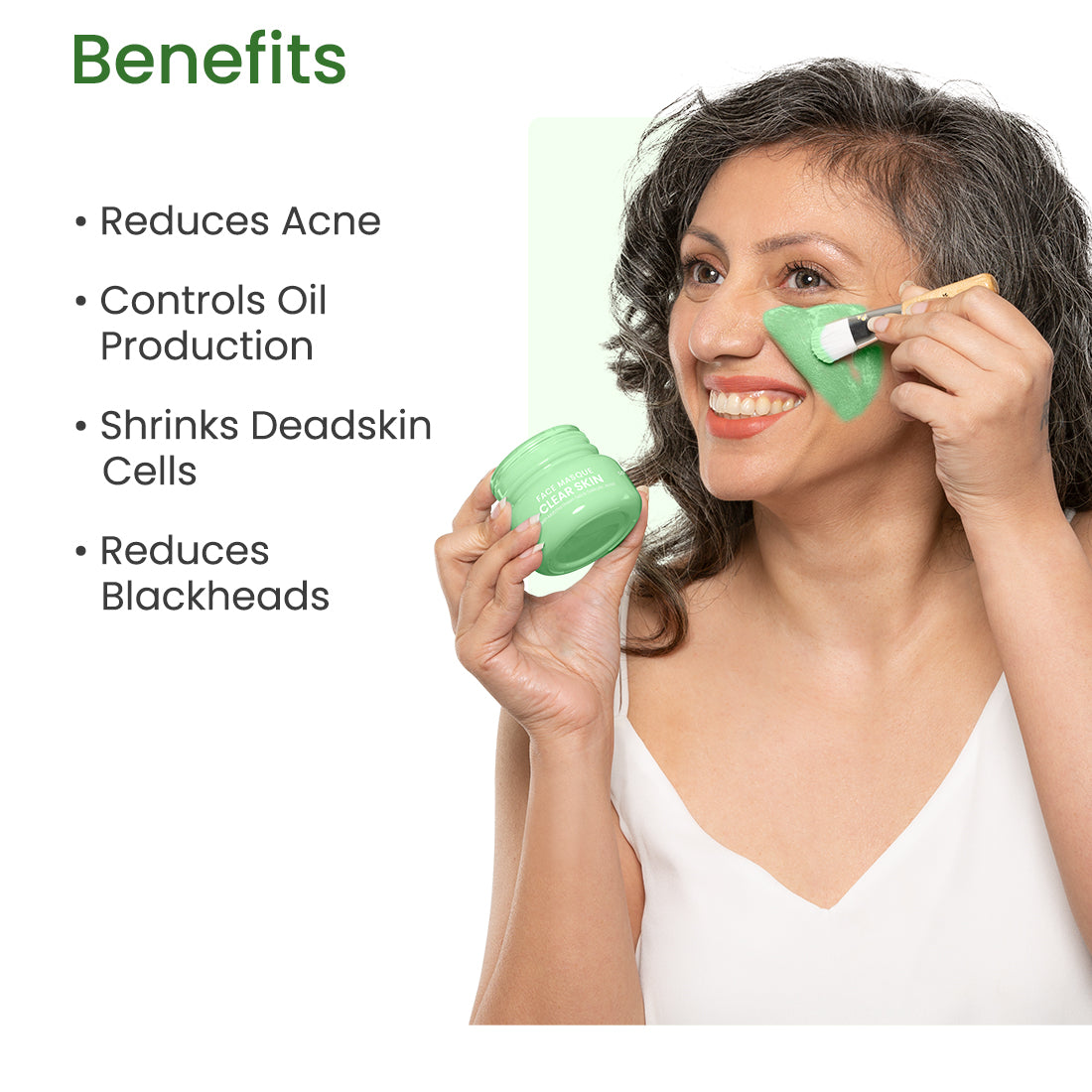 Green Tea Cleansing Mask benefits