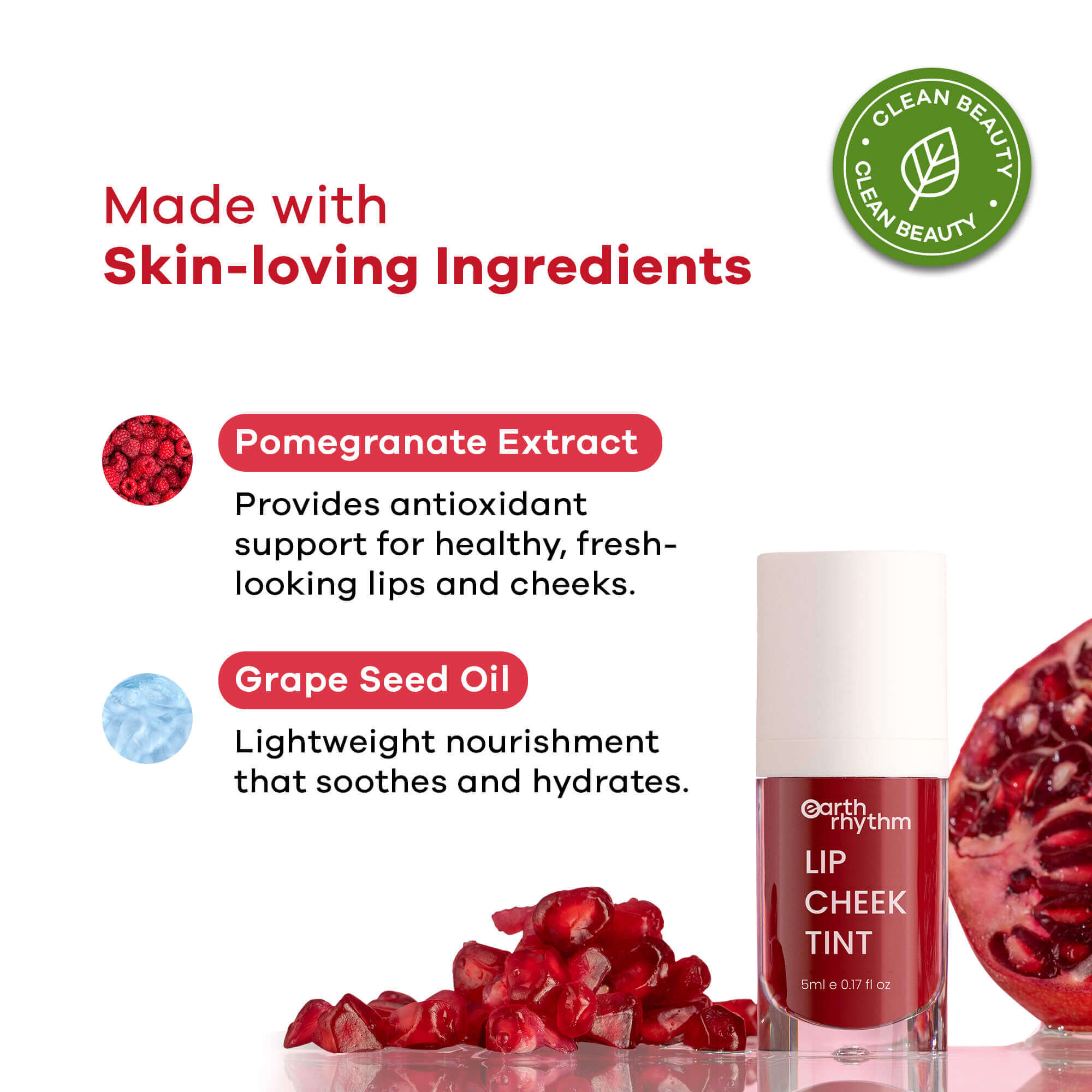 LIP & CHEEK TINT - 5ml