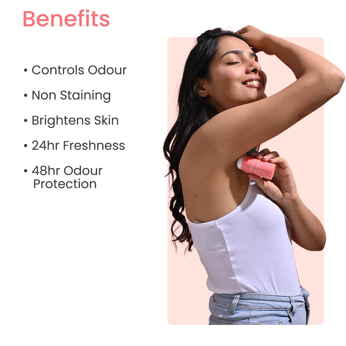 BRIGHTENING & EXFOLIATING DEODORANT STICK