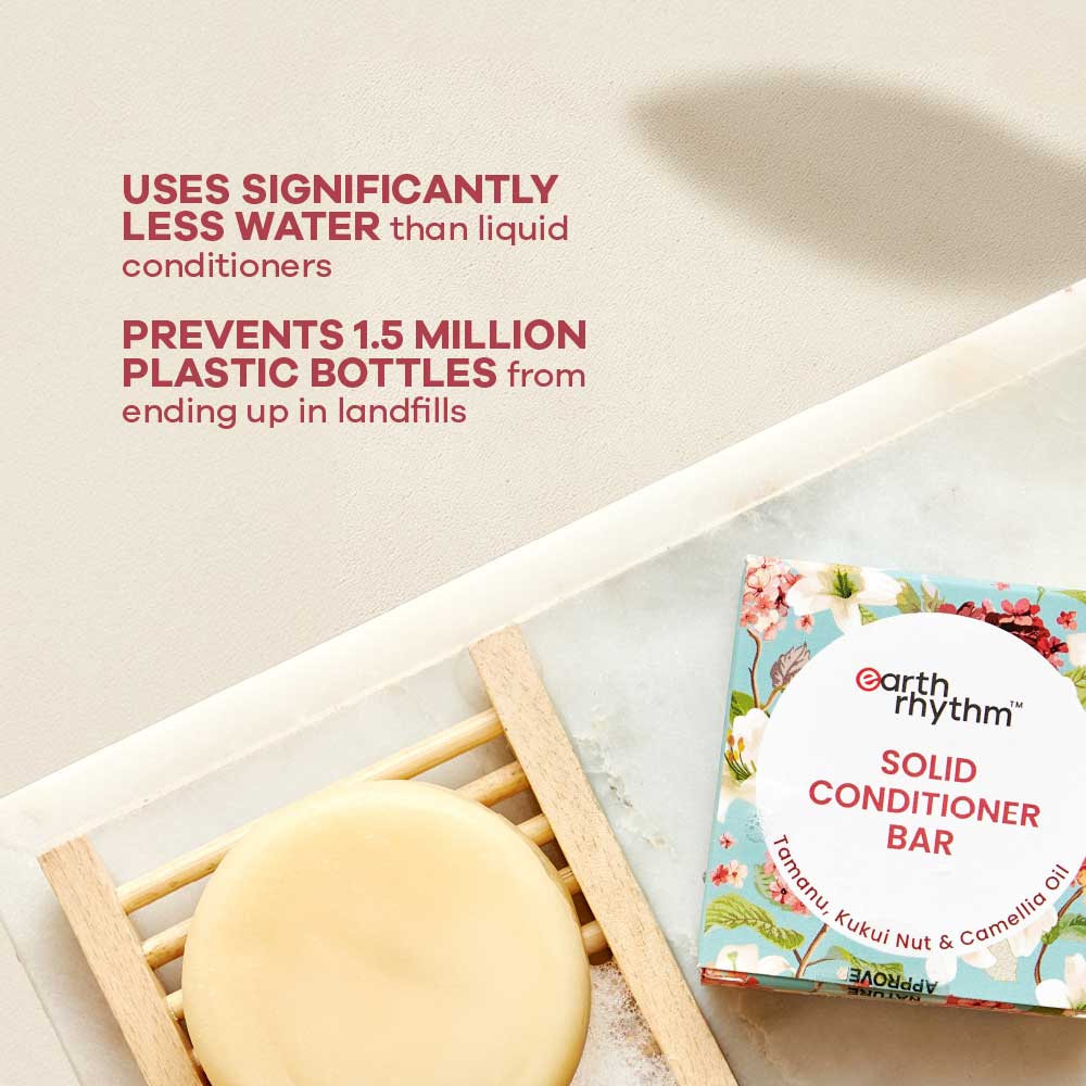 SOLID CONDITIONER BAR - TAMANU, KUKUI NUT & CAMELLIA OIL