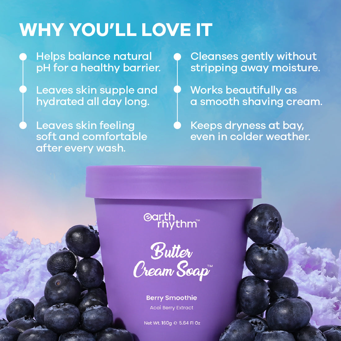 BERRY SMOOTHIE BUTTER CREAM SOAP