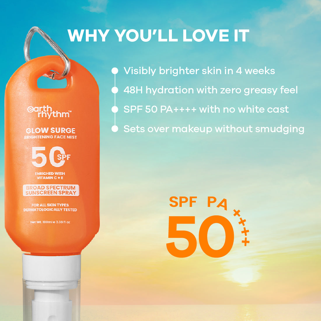 GLOW SURGE SUNSCREEN SPRAY SPF 50