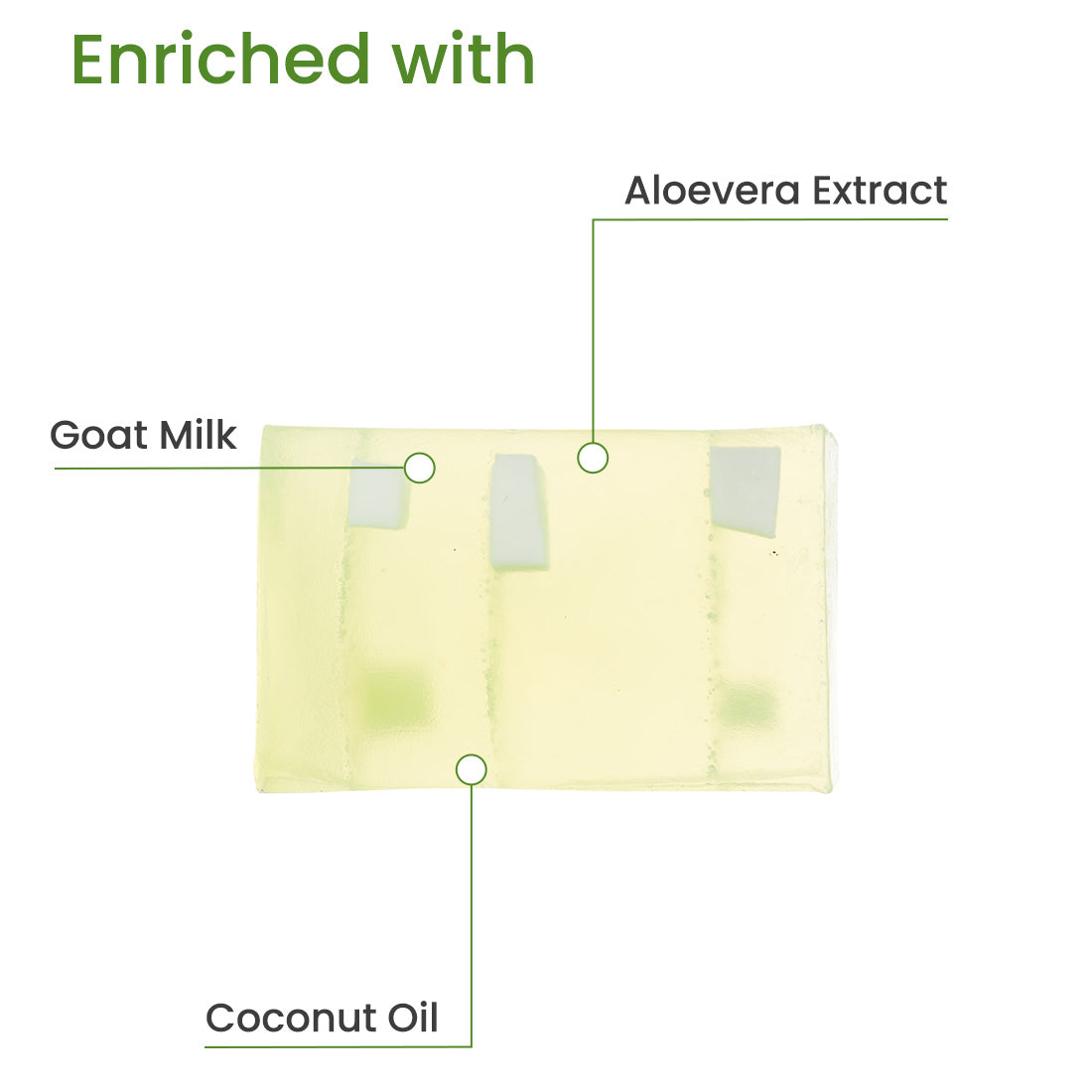 ALOE VERA GEL SOAP WITH GOAT MILK