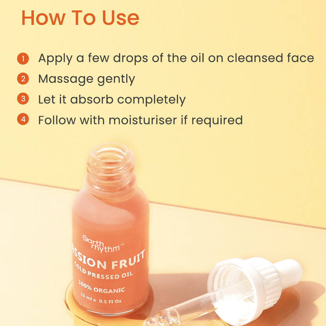 PASSION FRUIT COLD PRESSED FACIAL OIL