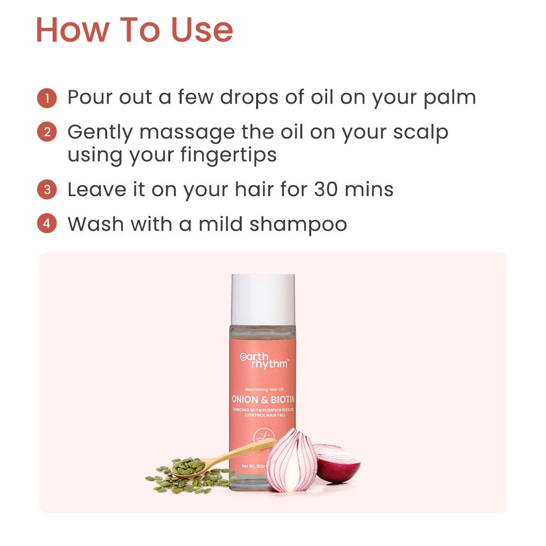 ONION & BIOTIN NOURISHING HAIR OIL