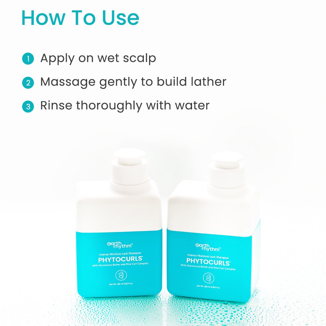 PHYTO CURLS - INTENSE MOISTURE LOCK SHAMPOO