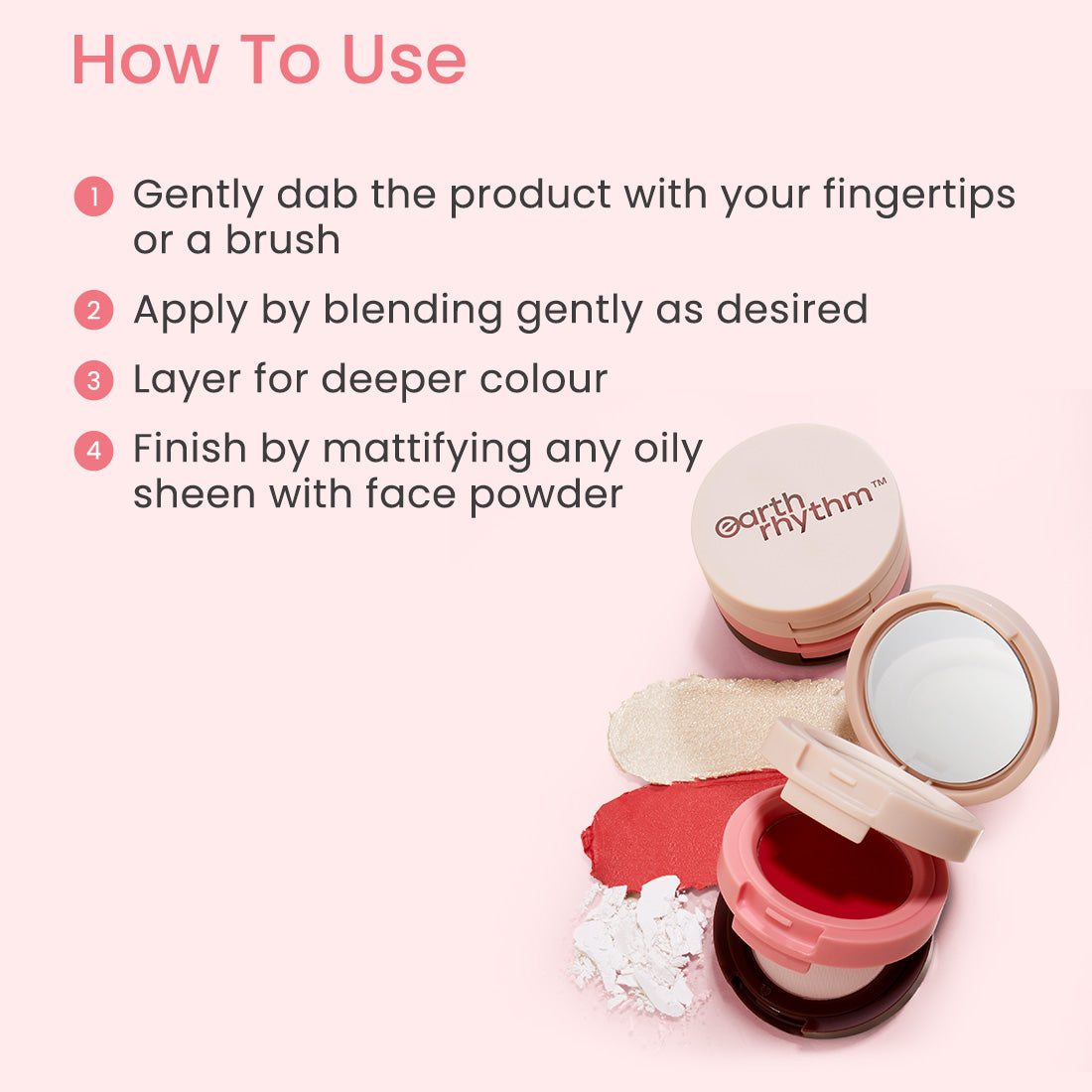 DAB SET GO 3-IN-1 FACE PALETTE