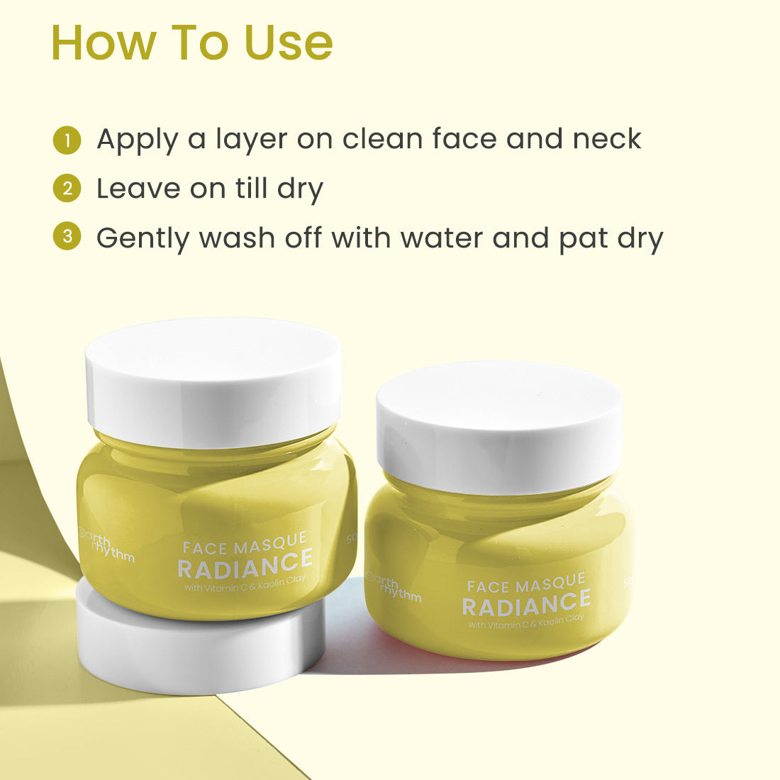 RADIANCE FACE MASQUE WITH VITAMIN C & KAOLIN CLAY