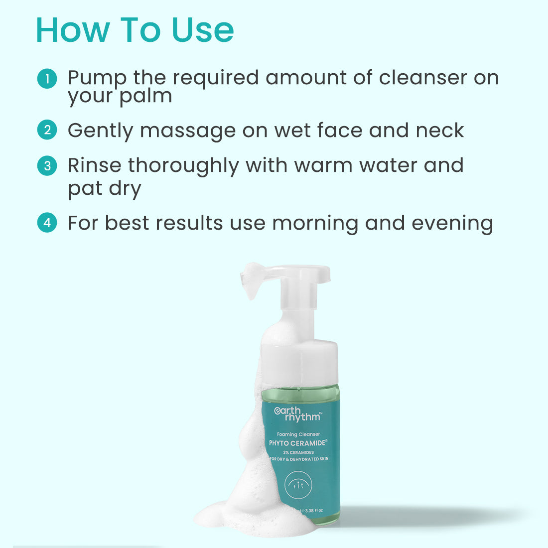 PHYTO CERAMIDE FOAMING CLEANSER