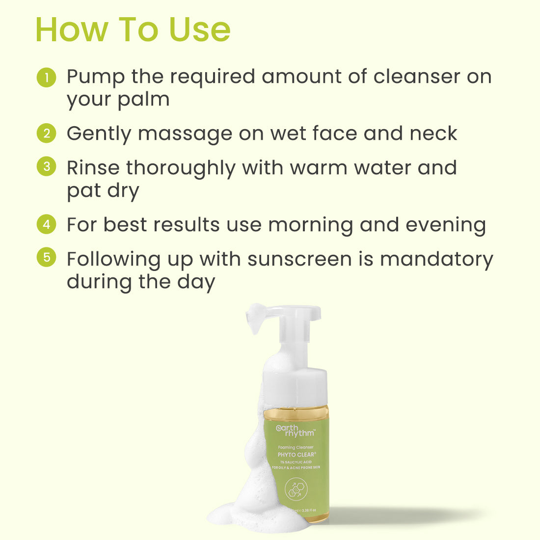 PHYTO CLEAR SALICYLIC ACID FACE WASH
