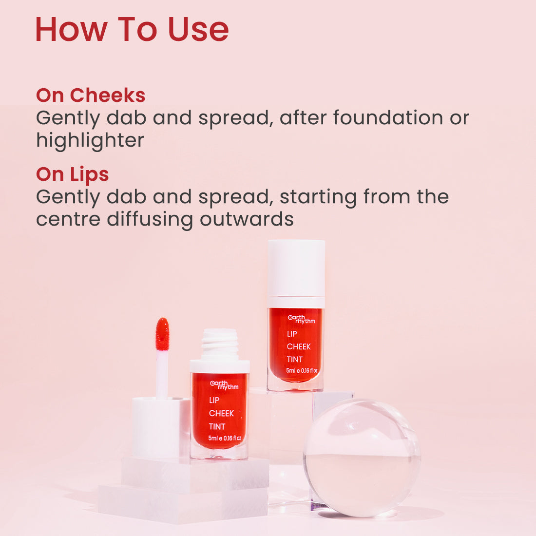 LIP & CHEEK TINT ( PACK OF 2)