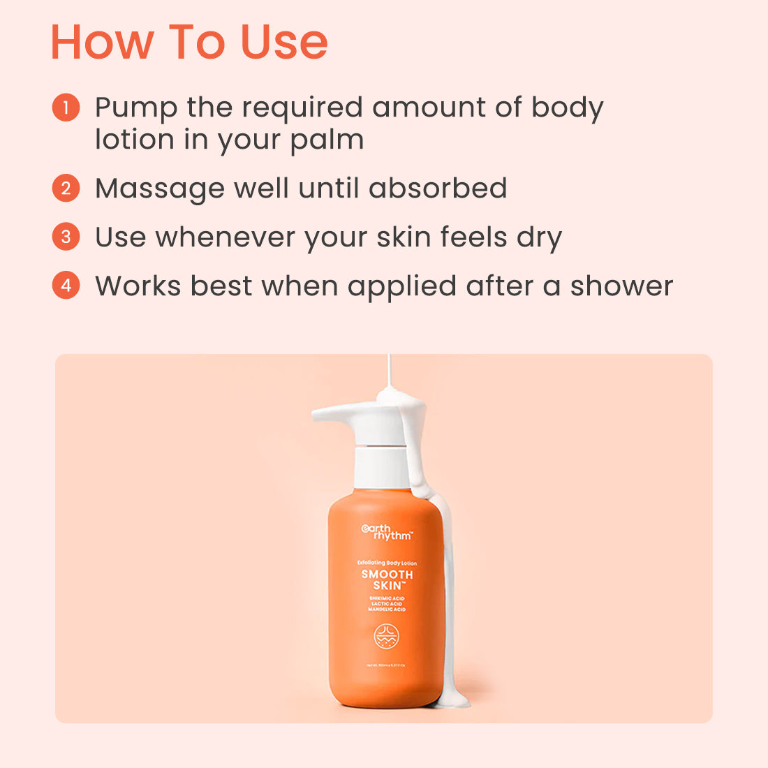 SMOOTH SKIN EXFOLIATING BODY LOTION