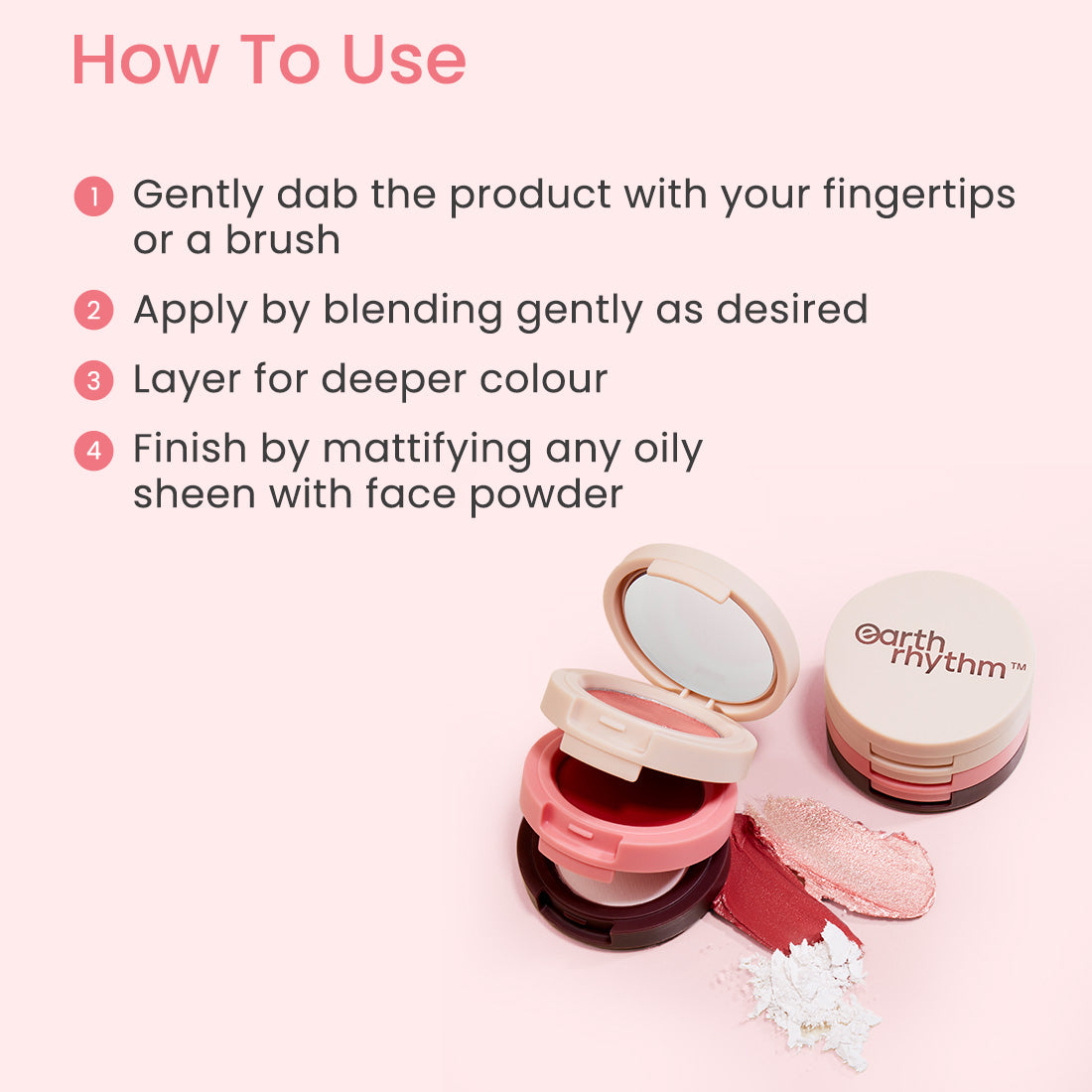 How to use Dab Set Go Face Palette
