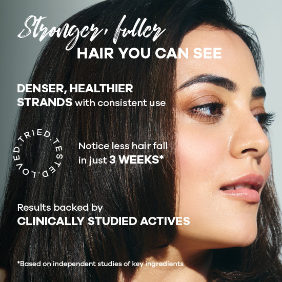 Hair Growth Serum with 3% Redensyl, 2% Anagain & Procapil. Visible Results in 3 Weeks