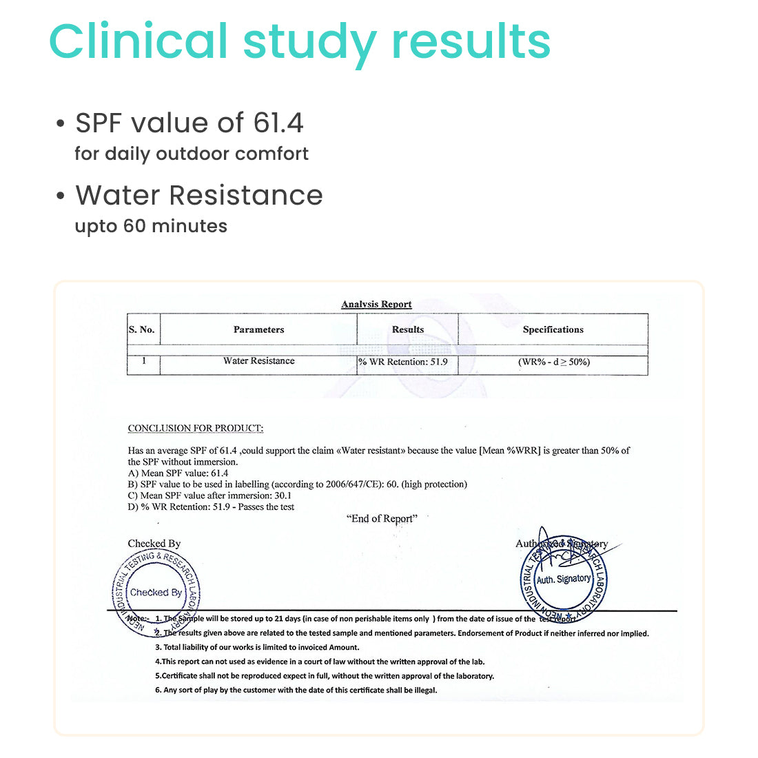 aqua surge clinical study result