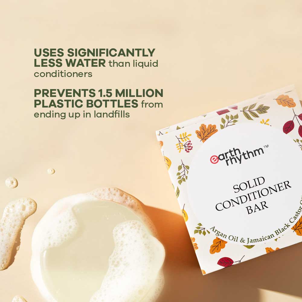 SOLID CONDITIONER BAR – ARGAN & BLACK CASTOR OIL