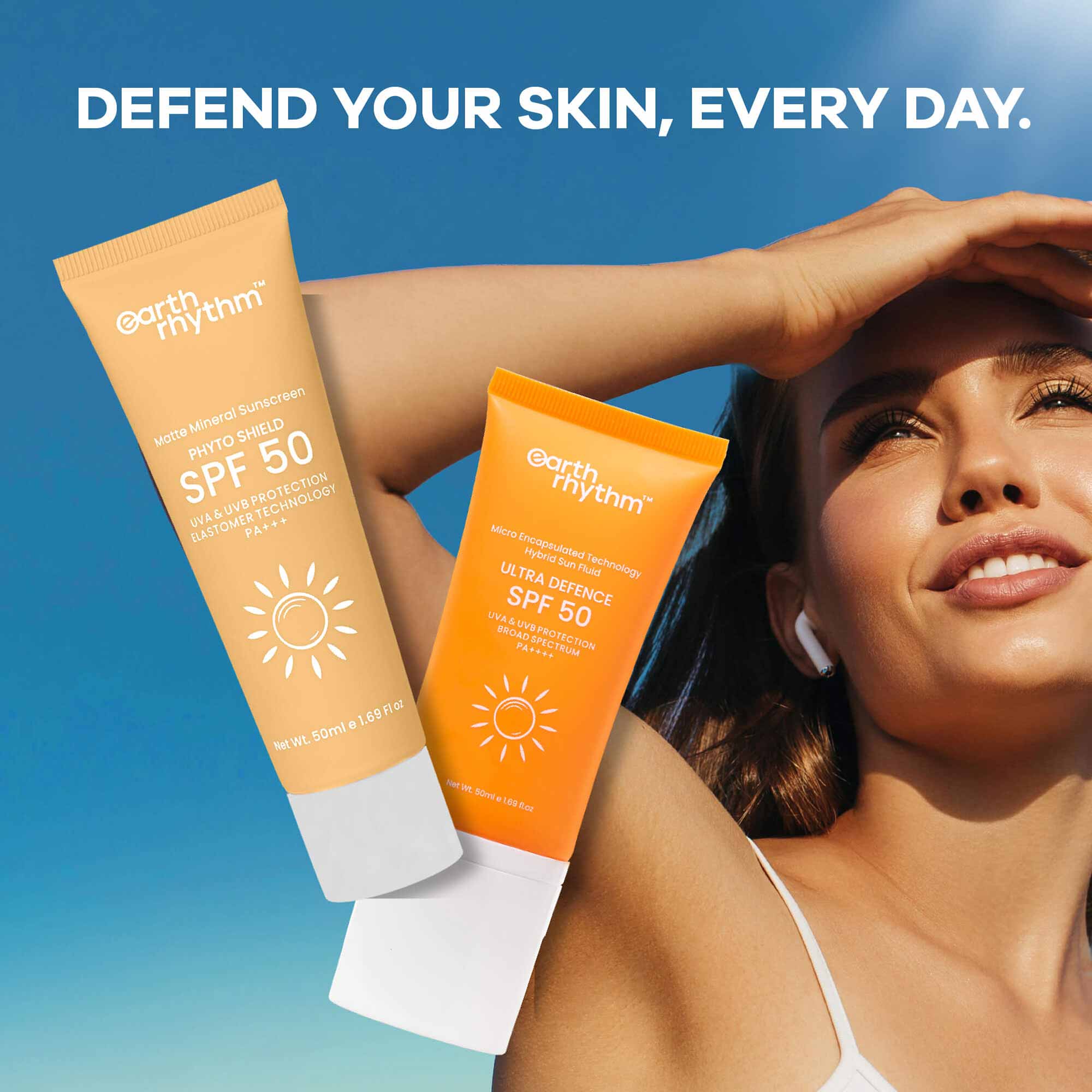 ULTRA DEFENCE HYBRID SUNSCREEN FLUID - SPF 50