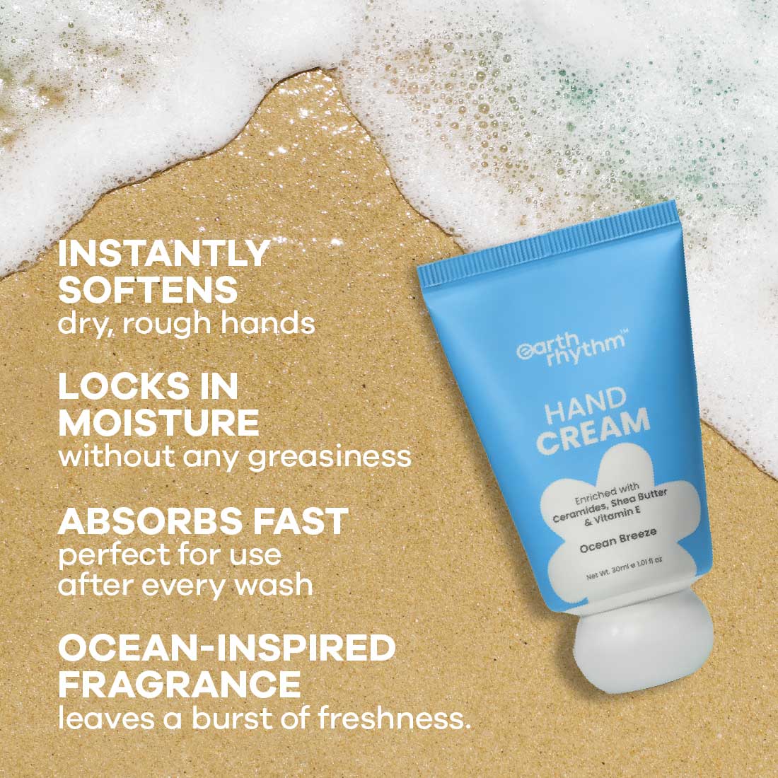 HAND CREAM OCEAN BREEZE - 30 ml
