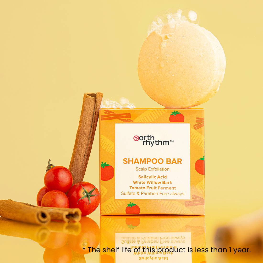EXFOLIATING SHAMPOO BAR (TIN CASE)