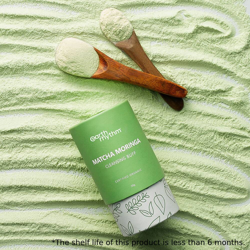 MATCHA MORINGA CLEANSING BUFF