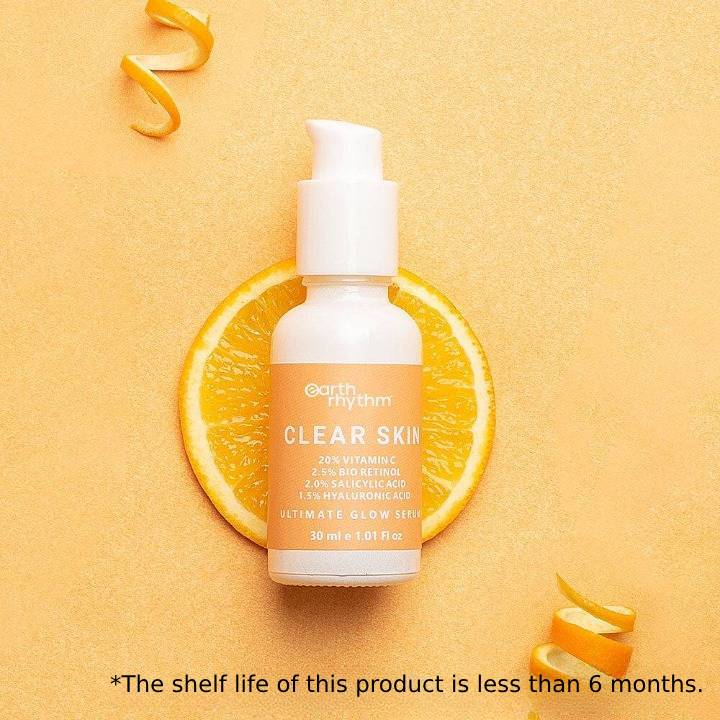 CLEAR SKIN - VITAMIN C, BIO-RETINOL, SALICYLIC ACID & HYALURONIC ACID
