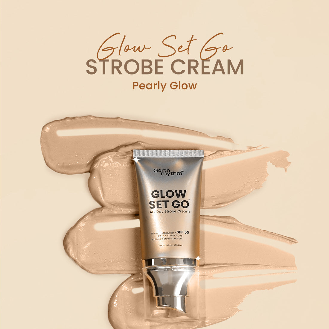 SPF 50 Strobe Cream - Pearly Glow