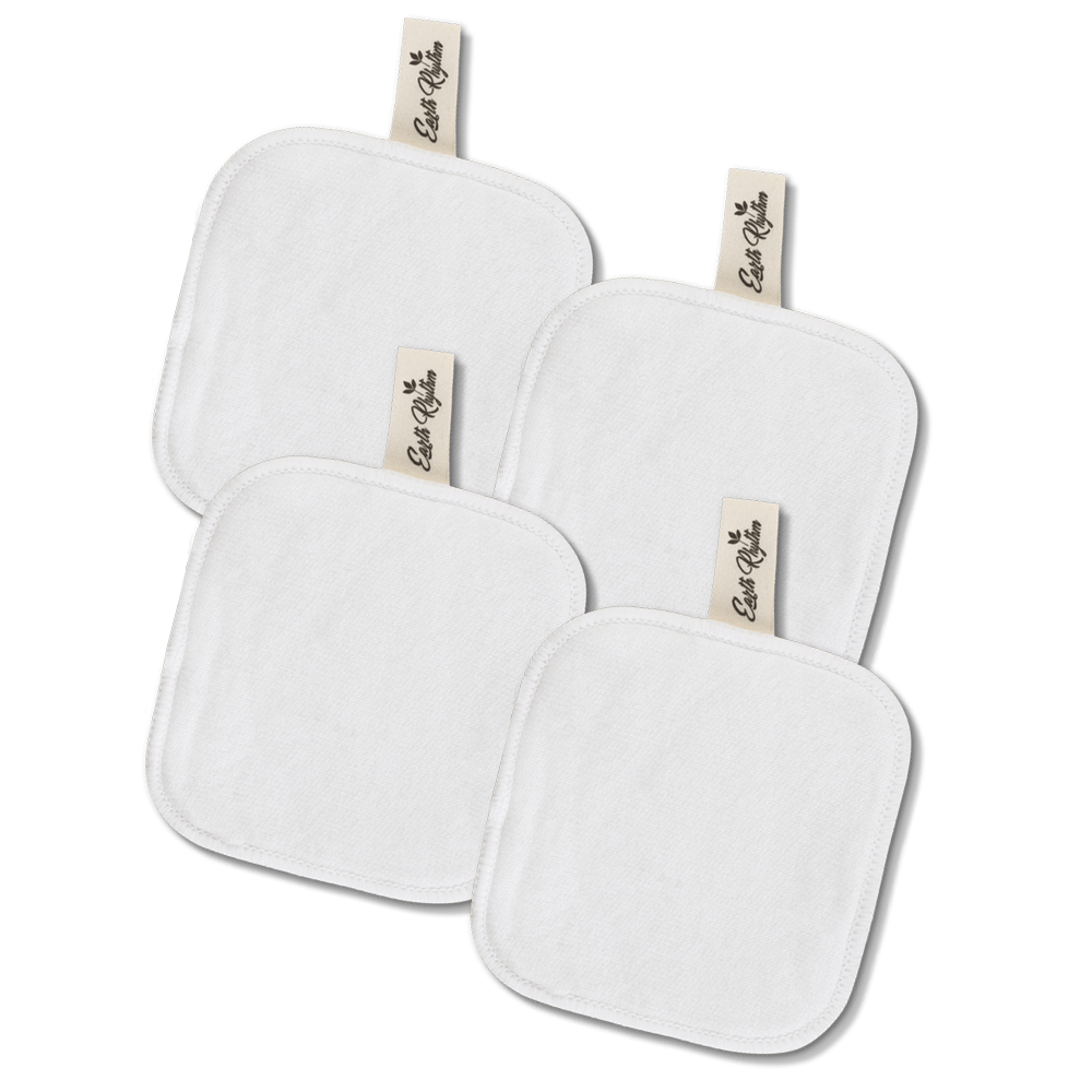 BAMBOO COTTON FACIAL PADS - Earth Rhythm - Efficacy. Inclusivity. Sustainability