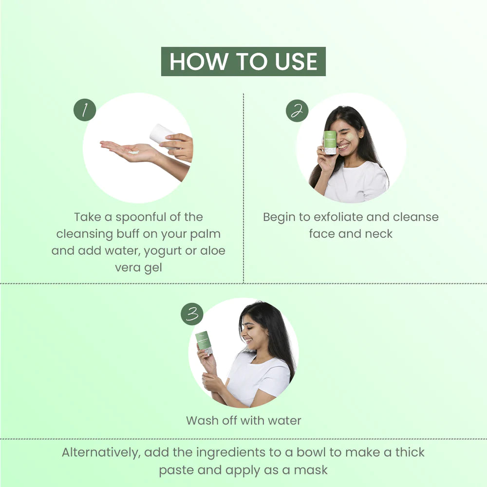 MATCHA MORINGA CLEANSING BUFF