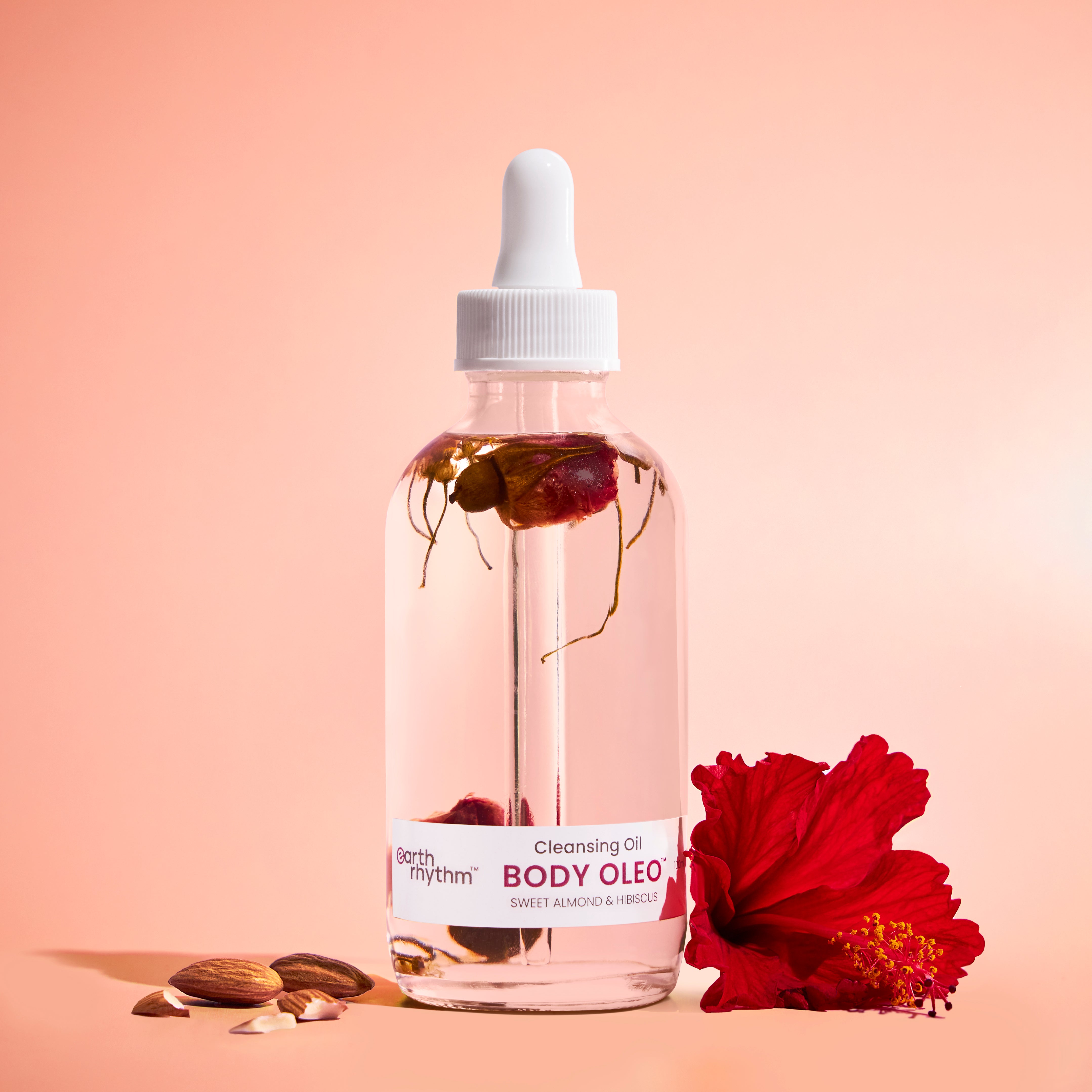 SWEET ALMOND & HIBISCUS BODY OIL