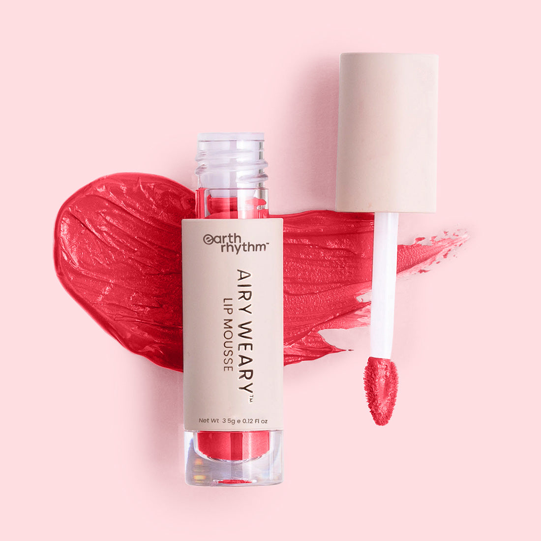 Airy weary lip mousse