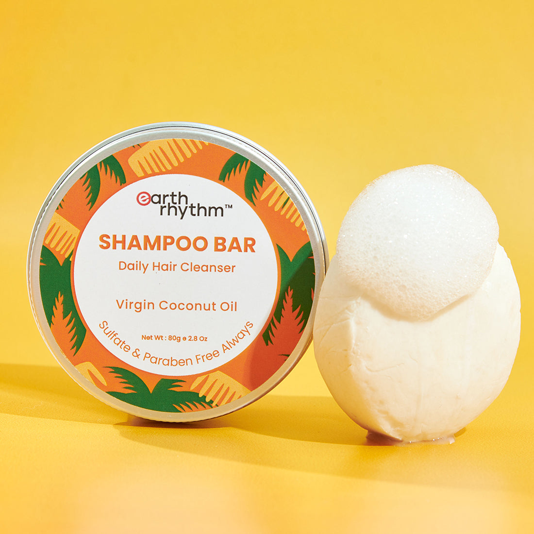 100% VIRGIN COCONUT OIL SHAMPOO BAR