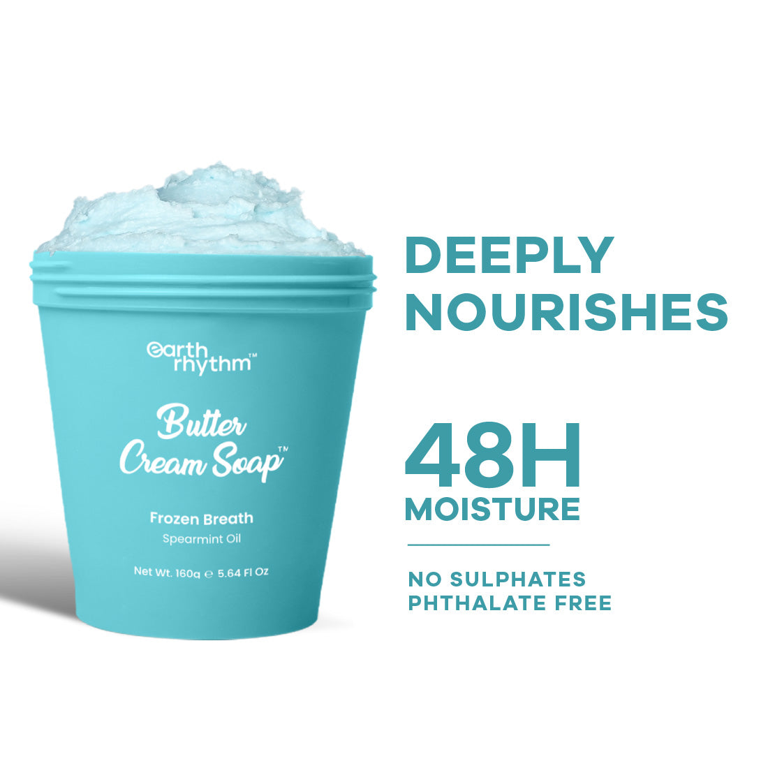 FROZEN BREATH BUTTER CREAM SOAP - 160 gm