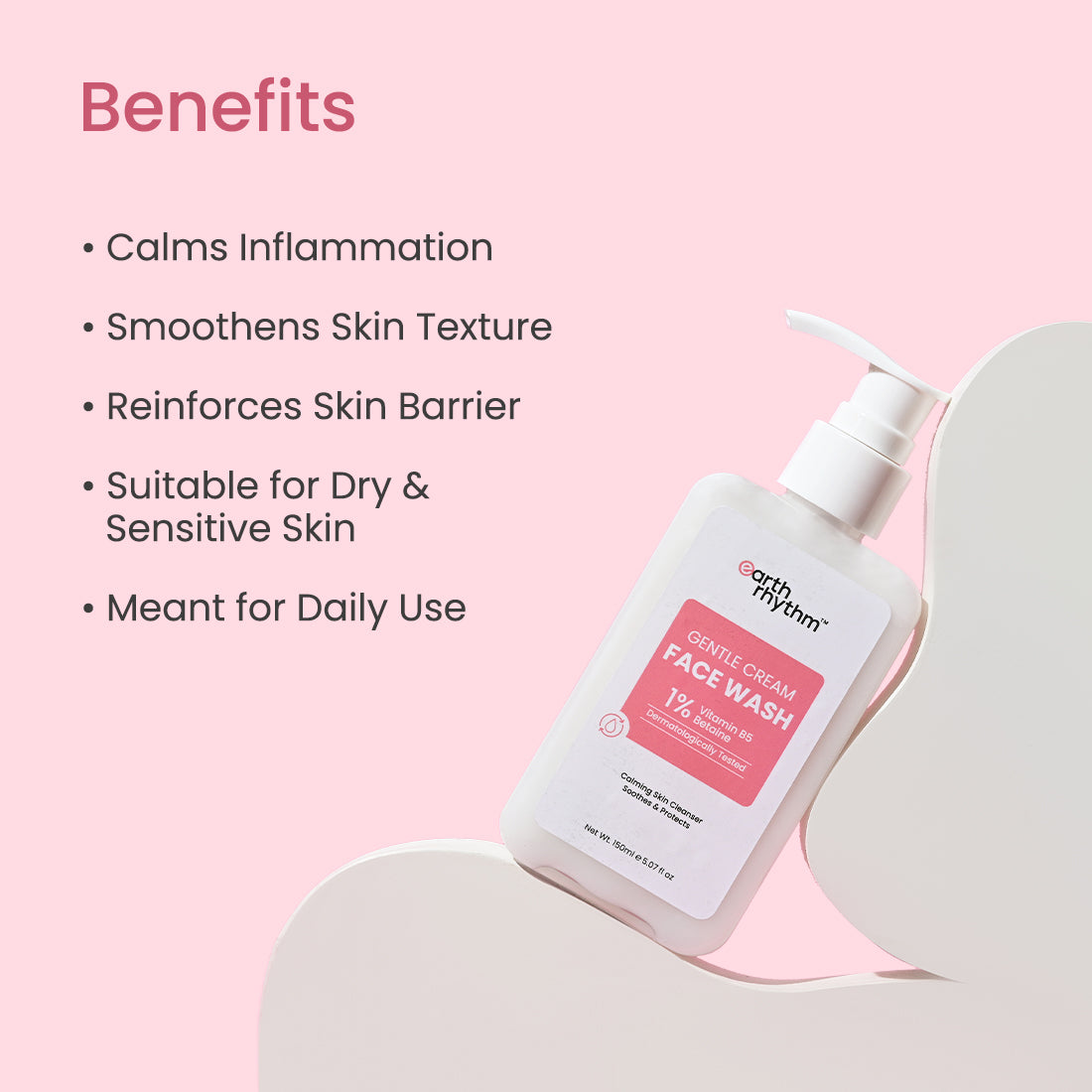 gentle cream face wash benefits