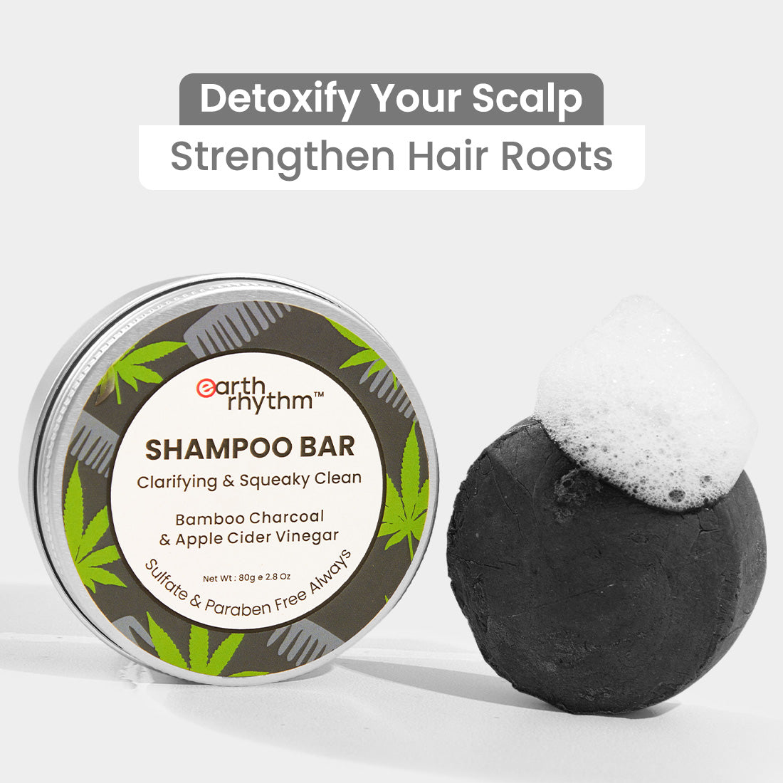 BAMBOO CHARCOAL SHAMPOO BAR