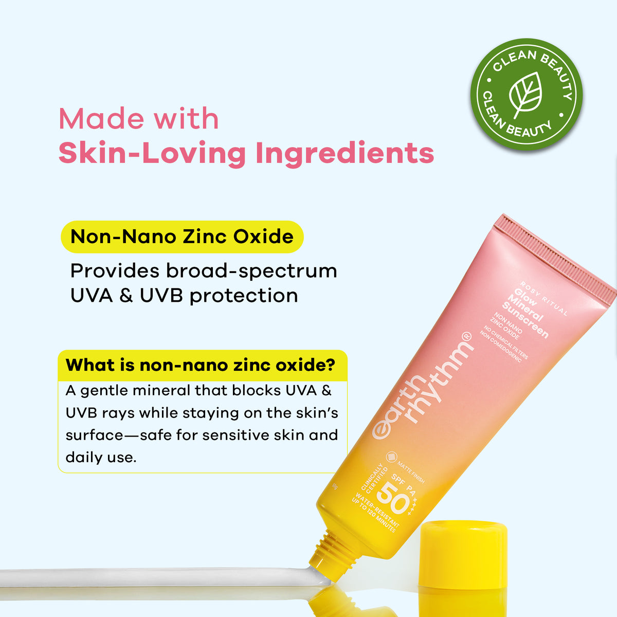 Rosy Ritual Glow Mineral Sunscreen SPF 50 PA++++ 50g
