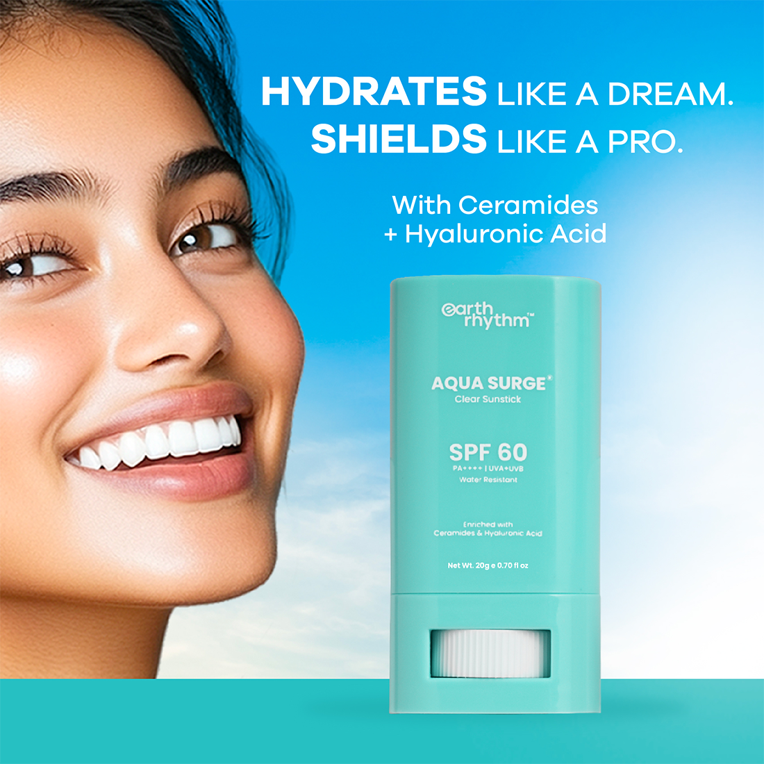 AQUA SURGE® SUNSTICK SPF 60 SUNSCREEN STICK