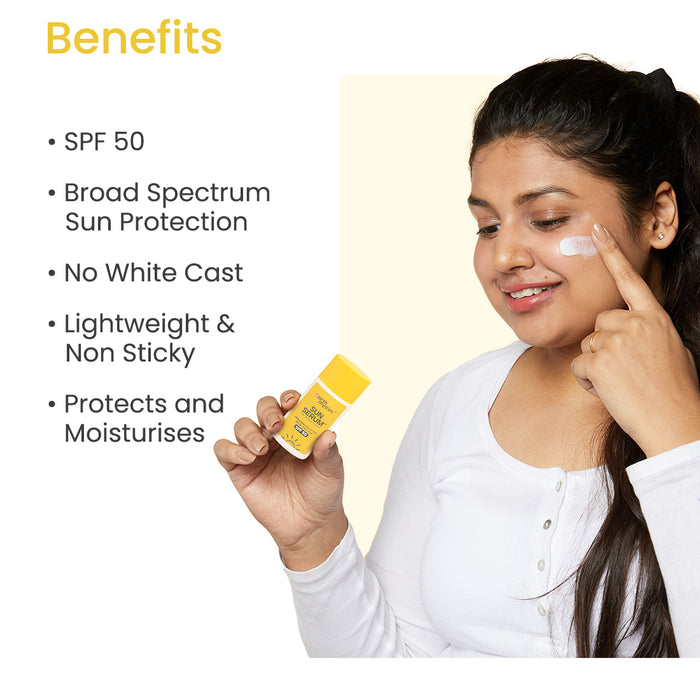 Earth Rhythm SPF 50 Sunscreen Serum For Men & Women